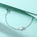 wholesale 925 Sterling Silver Butterfly Bracelet High-end European and American Fashion Women's Jewelry Wholesale for Amazon Wish Cross-Border Hot Sales-0-3
