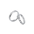 wholesale S925 Sterling Silver Yaxi Ins Diamond-Shaped Glittery Crushed Ice Ring, High-End Luxury Couple Ring, TikTok Viral Hit-0-5