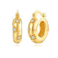 wholesale Copper Metal Hot Selling Amazon Ear Hoops,ins。-0-9