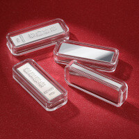 wholesale S9999 Pure Silver Raw Material Ingot Bullion Bar Scrap Silver Source Factory Wholesale-Investment Silver Bar - Approximately 100g