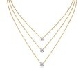 wholesale 925 silver minimalist ins-style layered necklace, high-end autumn/winter-0-1