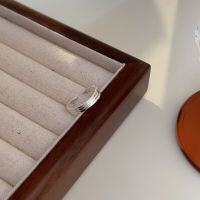 wholesale S925 Sterling Silver Handmade Wire-Wrapped Open Ring for Women, Korean Minimalist Stylish Viral TikTok Ring-Light luxury line terms