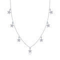 wholesale 925 Sterling Silver Non-Tarnishing Star Collarbone Necklace for Layering, Ins Style High-End Women's Jewelry-0-1