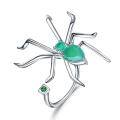 wholesale 925 Silver Insect Series Designer Natural Gemstone Ring, Spider Design Fine Workmanship with Natural Topaz-0-6