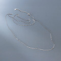wholesale S925 Sterling Silver Nalan European and American Close-Fitting Waist Chain Minimalist Elegant High-End Sensual Body Chain Y00644-0-3