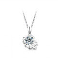 925 Silver Zodiac Pendant with 1-Carat Moissanite Necklace for Women-0-10