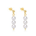 wholesale S925 Sterling Silver Mini Pearl Elegant Stud Earrings, Korean Style Small and Chic Fashion Trendy Design-0-4