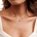 wholesale S925 Sterling Silver Cloud-Pull Jewelry Cross Pendant Necklace, Minimalist and Versatile, Direct Factory Wholesale-0-2