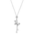 925 Sterling Silver Small Wooden Horse Necklace, 2025 New Women's Summer Pendant-0-4