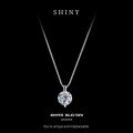 S925 Silver Moissanite Snake Year Pendant Necklace for Women-0-4