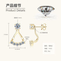 S925 Sterling Silver Minimalist Dual-Wear Ear Studs, Ins Style-Style A [Clearance Sale - Free Shipping] Gold  925 Silver