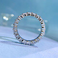 wholesale S925 Silver New Mu Jing Women'sIns Fashion 3mm Full Diamond Ring Gift, Drop Shipping-0-2
