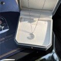 wholesale Metal material cross-border exclusive popular dream star moon necklace for women, lightweight luxury niche collarbone chain Valentine's Day gift for girlfriend-0-1