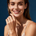 S925 Silver Full-Set D Color Moissanite Bubble Ring for Women, Daily Commute Wholesale-0-0