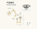S925 Sterling Silver Minimalist Dual-Wear Ear Studs, Ins Style-0-11
