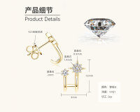 S925 Sterling Silver Minimalist Dual-Wear Ear Studs, Ins Style-Style D [Clearance Sale - Free Shipping] Gold  925 Silver
