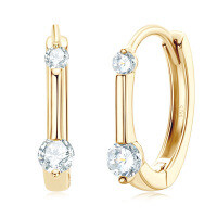 Sterling Silver Exaggerated European Cross-border Earrings with Moissanite Stars [Clearance Free Shipping]-Style C [Clearance Sale - Free Shipping] Gold  925 Silver
