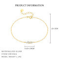 wholesale S925 Sterling Silver Light Luxury Necklace With Flash Zircon, Women's。-0-3