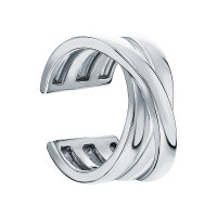 wholesale 925 Sterling Silver Plated Geometric Ear Clips, Fashionable, Minimalist, Personalized, Trendy, Sweet and Edgy, Non-Piercing Ear Cuffs-Silver 925 silver