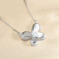 wholesale S925 Silver Zircon Butterfly Necklace for Women, High-End Sense Foreign Trade Hot Seller Brand Jewelry-0-3