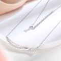 wholesale S925 Sterling Silver Necklace for Women, Trendy Hot-Selling Accessory, Minimalist Niche Design Necklace-0-1