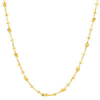 wholesale 925 Sterling Silver Fairy Necklace For Women, A Small And Luxurious Design With A Dazzling Flash, Exuding An Advanced Sense For Fashionable Commuting-Fairy Necklace - Yellow Gold (40+5cm)  925 Silver