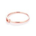 wholesale 18K Gold, 9K Rose Gold Fashion Commute Geometric Ring for Women, Fresh and Sweet Pinky Tail Ring, Gift-0-1