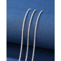 wholesale 925 Sterling Silver Twisted Rope Chain Necklace for Women, Vintage Twist Choker Necklace for Men-0-0