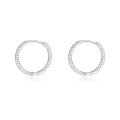 wholesale S925 Sterling Silver Women's Minimalist Hoop Earrings, Small Designer Ear Clips-0-12