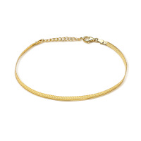 wholesale S925 Sterling Silver Adjustable Snake Chain Fashion Trend Retro Style Niche Jewelry Christmas Gift Bracelet Necklace-Bracelet-Gold 925 Silver