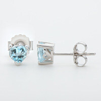 S925 Silver High Carbon Diamond Stud Earrings, 6*6mm Princess Cut, Clearance with Free Shipping.-Model M [Clearance Sale with Free Shipping]  925 Silver