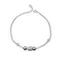 wholesale S925 Sterling Silver Maker Fashionable Ballpoint Claw Chain Slim Waist Full Diamond Bracelet Sparkling and Shining Minimalist Niche Design Hand-0-4