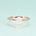 wholesale S925 Sterling Silver Plated with 14K Gold, Set with 5A Zircon, Fashion and Elegant Luxury Gemstone Ring-0-3