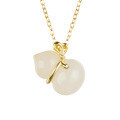 wholesale 925 Sterling Silver Guochao Fashion Heitan Jade Pendant Necklace, New Chinese Style Collarbone Chain, Gourd Necklace for Girlfriend-0-4