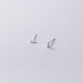 wholesale S925 Sterling Silver Small Fresh Cylindrical Stud Earrings, Petite Sweet Geometric Earrings G1279-0-0