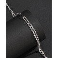 wholesale S925 Sterling Silver Interlocking Link Bracelet for Women, Ins Style Unique and Niche Fashion New Arrival, High-End Luxury Hand Accessory-0-2