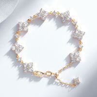 Metal Minimalist Vintage Star Bracelet, Luxury Versatile Design-Champagne Rose Gold - SL046 - T> Copper