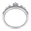 wholesale 925 Sterling Silver Amazon Best-Selling Creative Crown Ring for Women, Zircon Ring, Wholesale Jewelry with Drop Shipping Support-0-2