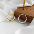 wholesale S925 Sterling Silver HJZ654 Korean Style Minimalist Geometric Arc Polished Ring for Women-0-1