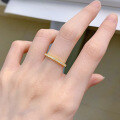 wholesale S925 silver new fashion genuine exquisite jewelry minimalist ultra-thin full diamond ring for women-0-3