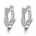 925 Sterling Silver New Women's Earrings Moissanite-0-3
