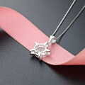 wholesale S925 sterling silver cross-border star-shaped zircon pendant necklace, European and American export fashion women's collarbone chain-0-3