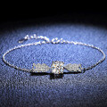 925 Sterling Silver Moissanite Angel Wing Bracelet for Women-0-2