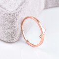 wholesale 18K, 14K, 9K gold and rose gold customizable shape factory wholesale fashion plain rings for Japan and Korea-0-3