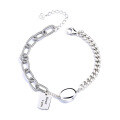 wholesale S925 Sterling Silver Good Luck Pendant Chain Bracelet, Versatile Fashion Accessory for Women-0-4