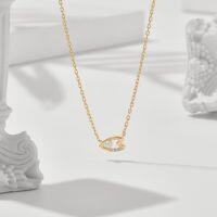 wholesale S925 Silver Japanese Light Jewelry Ete Same Style Miniature Delicate Collarbone Necklace Set with Natural Freshwater Pearls Elegant-Mini Freshwater Pearl Clavicle Necklace 925 Silver