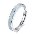 wholesale S925 Sterling Silver Original Design High-end Couple Rings Adjustable Plain Band Rings Valentine's Day Gift-0-167