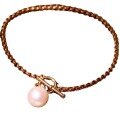 wholesale S925 Sterling Silver All-Over Red Elk Pearl Bracelet, Versatile Fashion Exquisite Niche Design Everyday Luxury Bangle-0-4