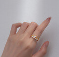 wholesale S925 silver row of diamonds heart ring, daily Korean version simple sweet commuting style women's ring R00340-0-3