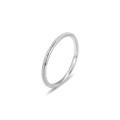wholesale 999 Sterling Silver All-over Sandblasted Women's Ring, Closed Band Minimalist Cross-border New Accessory-0-4